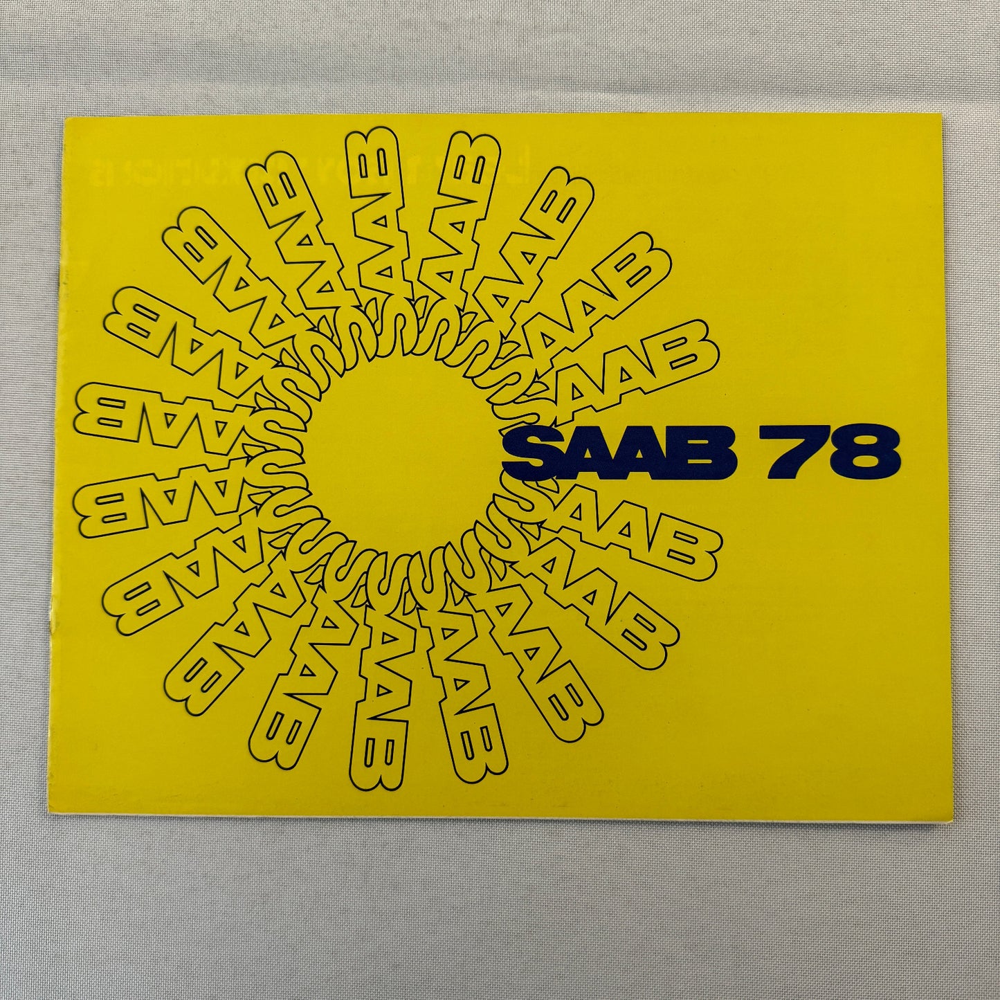 1978 Saab Car Sales Brochure Catalog Advertising Turbo EMS GLE GL