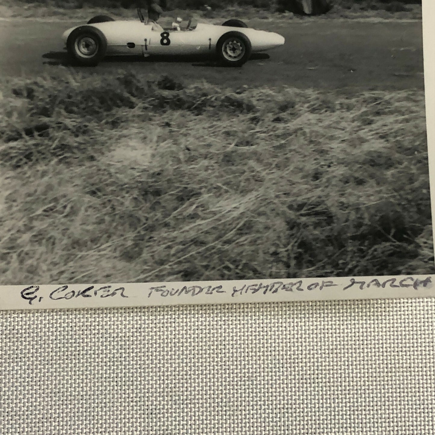 Vintage Racing Car Photo Photograph Print Motorsport