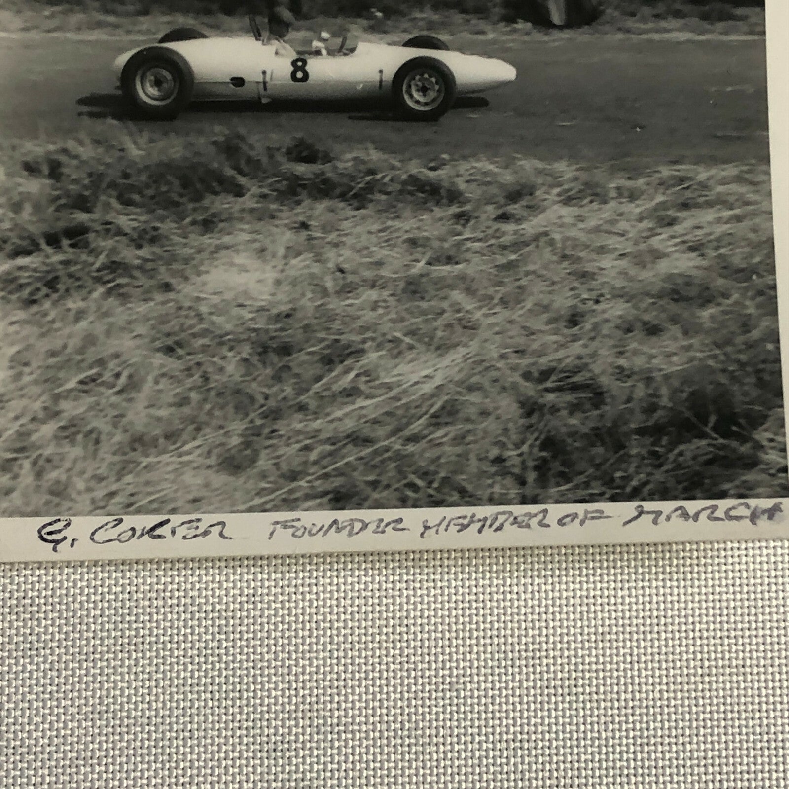 Vintage Racing Car Photo Photograph Print Motorsport