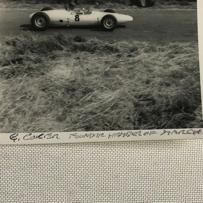Vintage Racing Car Photo Photograph Print Motorsport