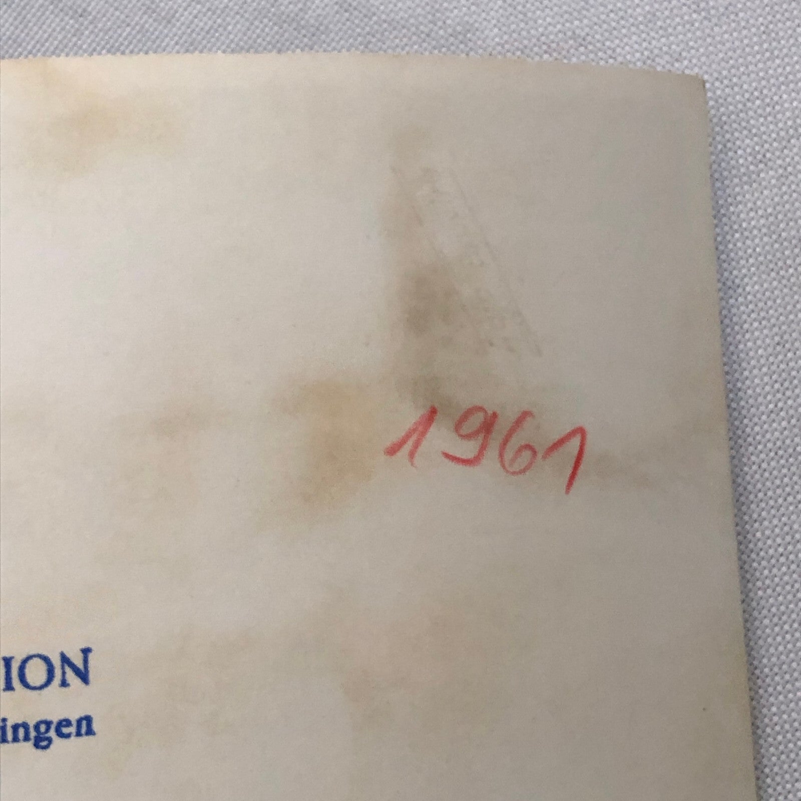 Vintage Solitude Grand Prix Racing Photo Photograph 1961