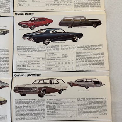 1968 Buick Sales Brochure GS400 GS350 Skylark Wildcat Electra Riviera Catalog