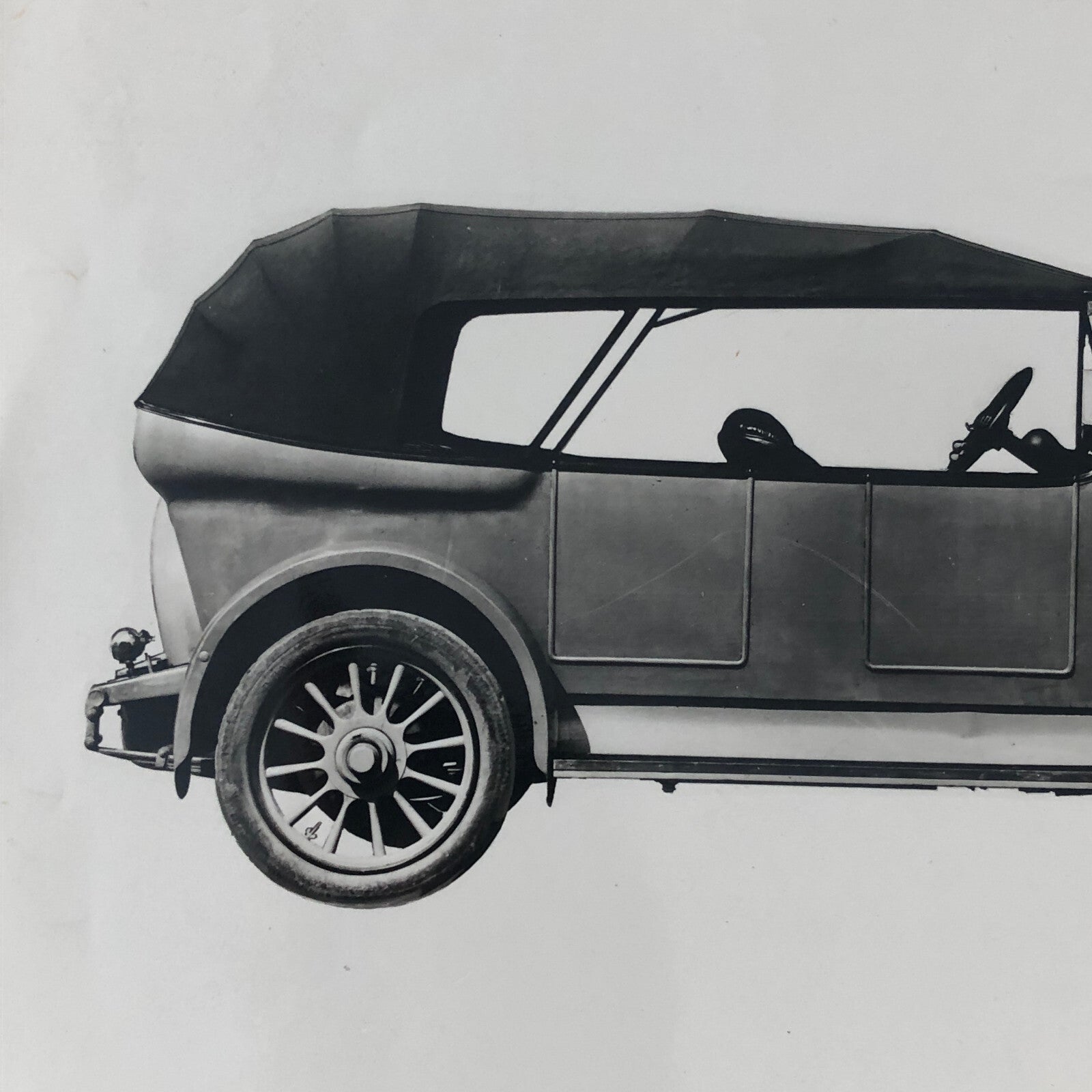 Antique Car Photo Photograph Print - 1919 20 Hp Tourer Automobile ? 