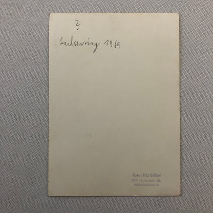 Vintage Motorcycle Racing Photo Photograph 1969 Germany