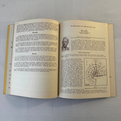 Institute of Traffic Engineers 1937 Urban Planning Book Document Road Building