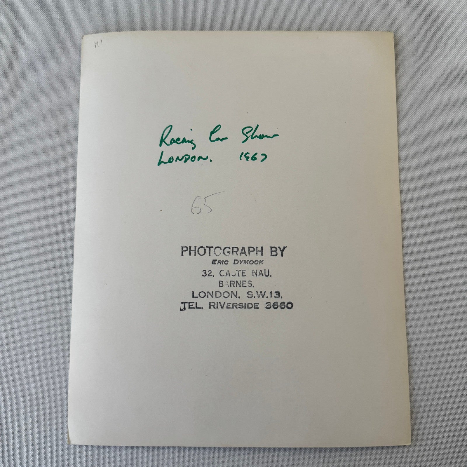 Vintage Honda Formula 1 Car Photo 1967 London UK Racing Show Photograph