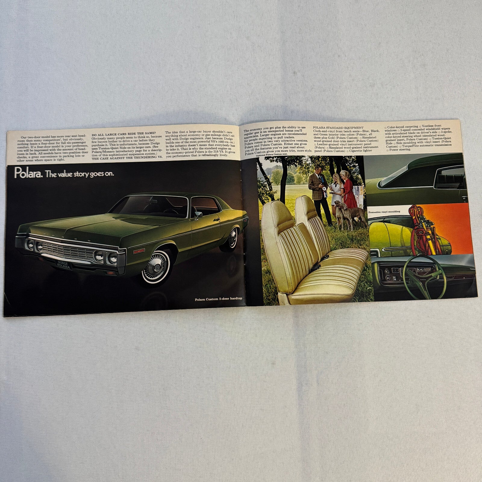 1972 Dodge Car Sales Brochure Catalog Dart Demon Challenger Coronet Charger +
