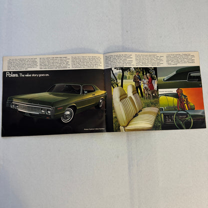 1972 Dodge Car Sales Brochure Catalog Dart Demon Challenger Coronet Charger +