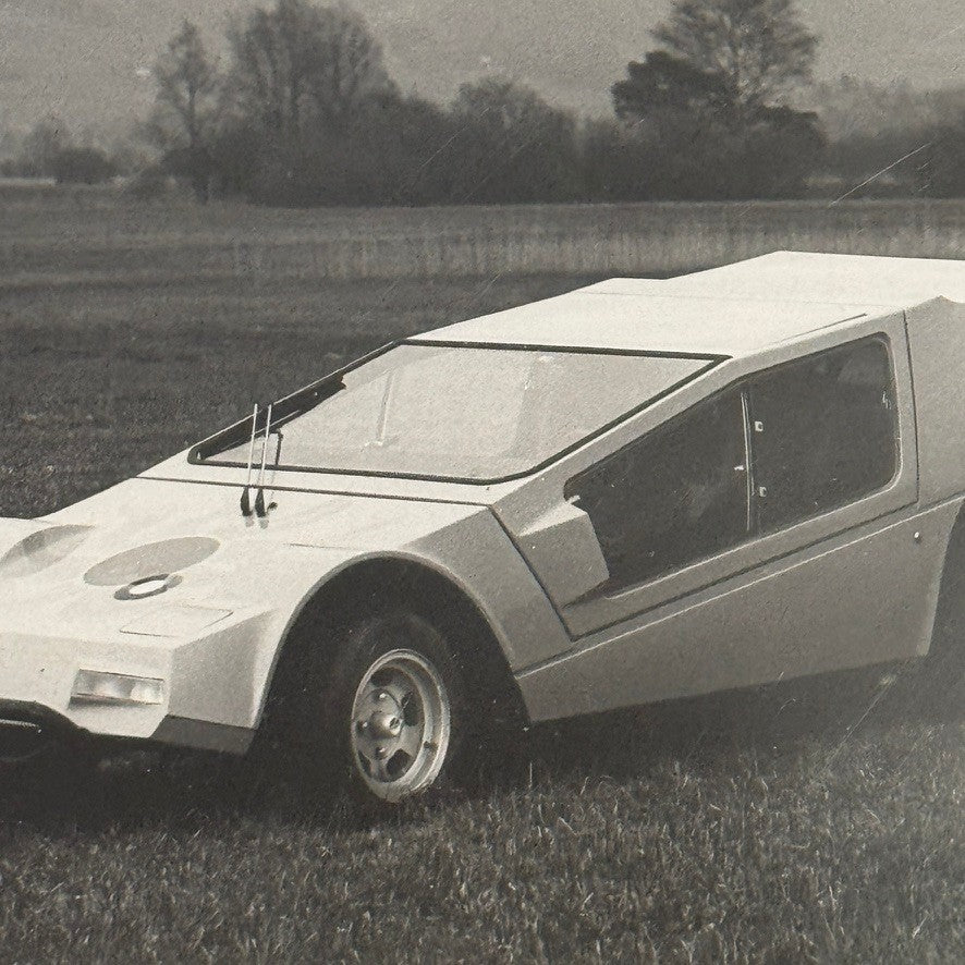 Vintage Kit Car Photo Photograph Volkswagen Chassis Unidentified