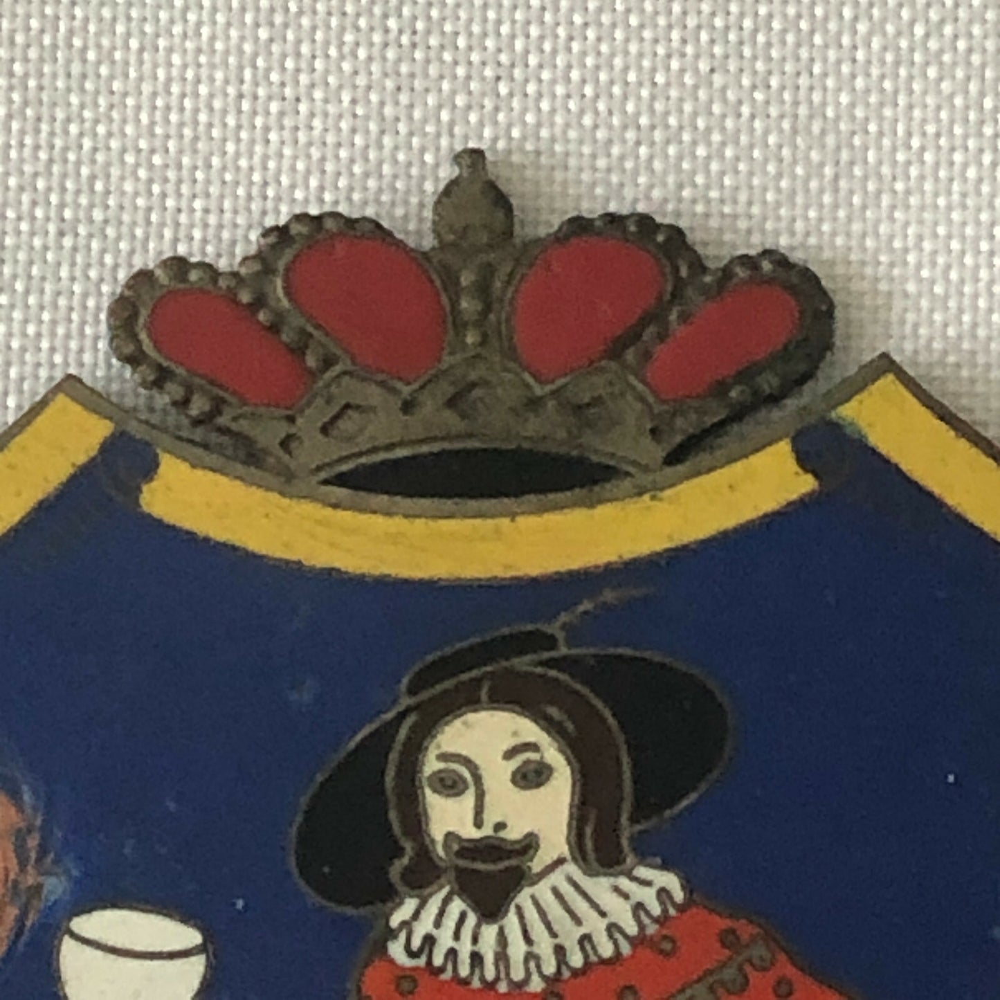 Vintage Dutch Car Club Enamel Rally Rallye Participant Badge Zuid Nederland Rit