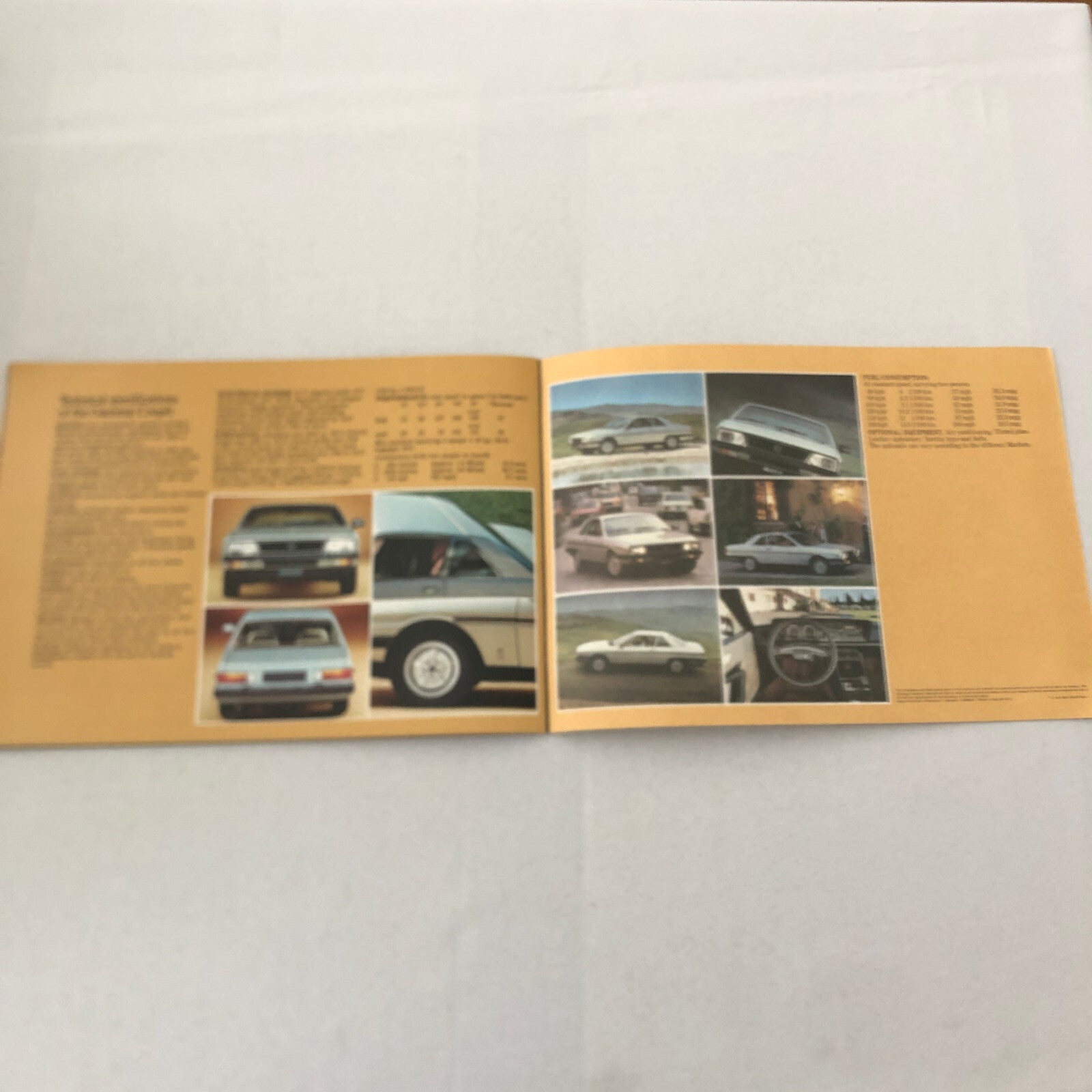 Lancia Gamma Coupe Car Sales Brochure Catalog GERMAN TEXT