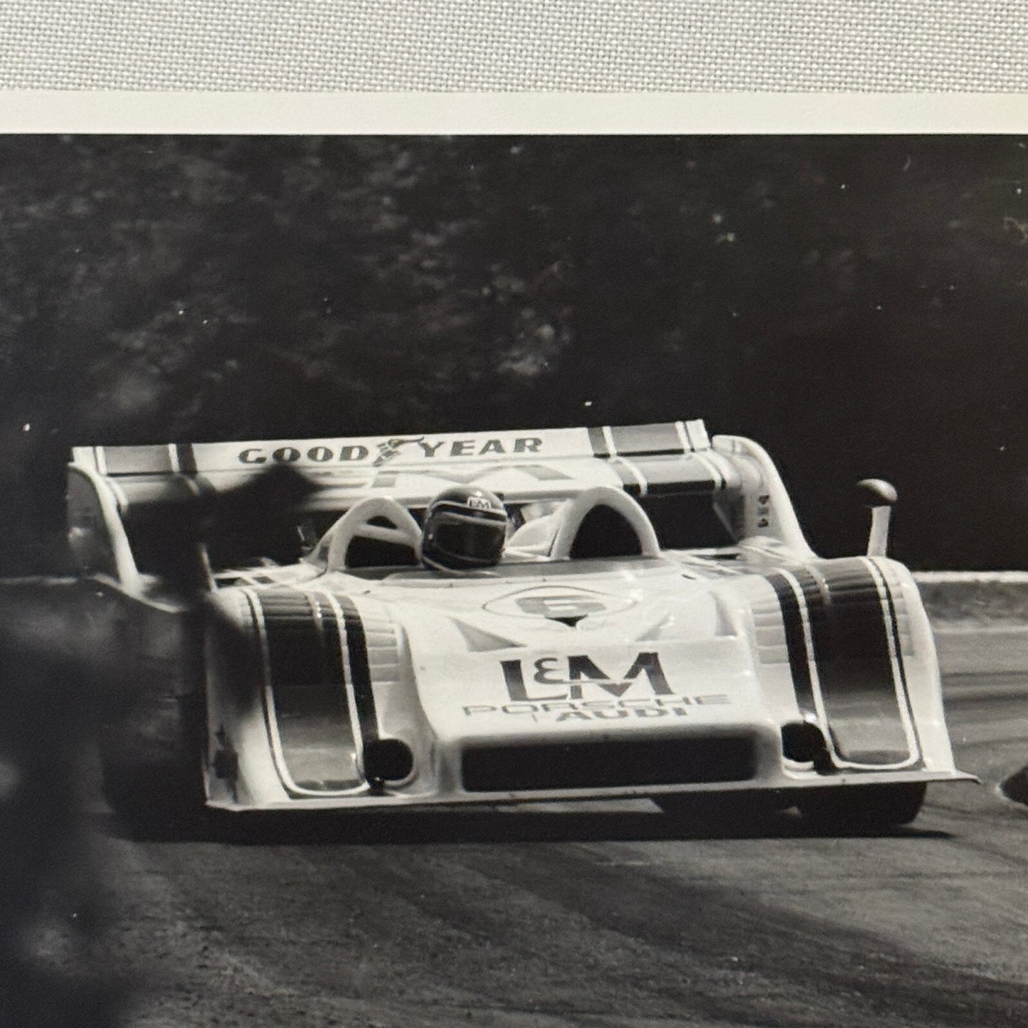 Vintage Porsche Racing Car Photo Photograph Print