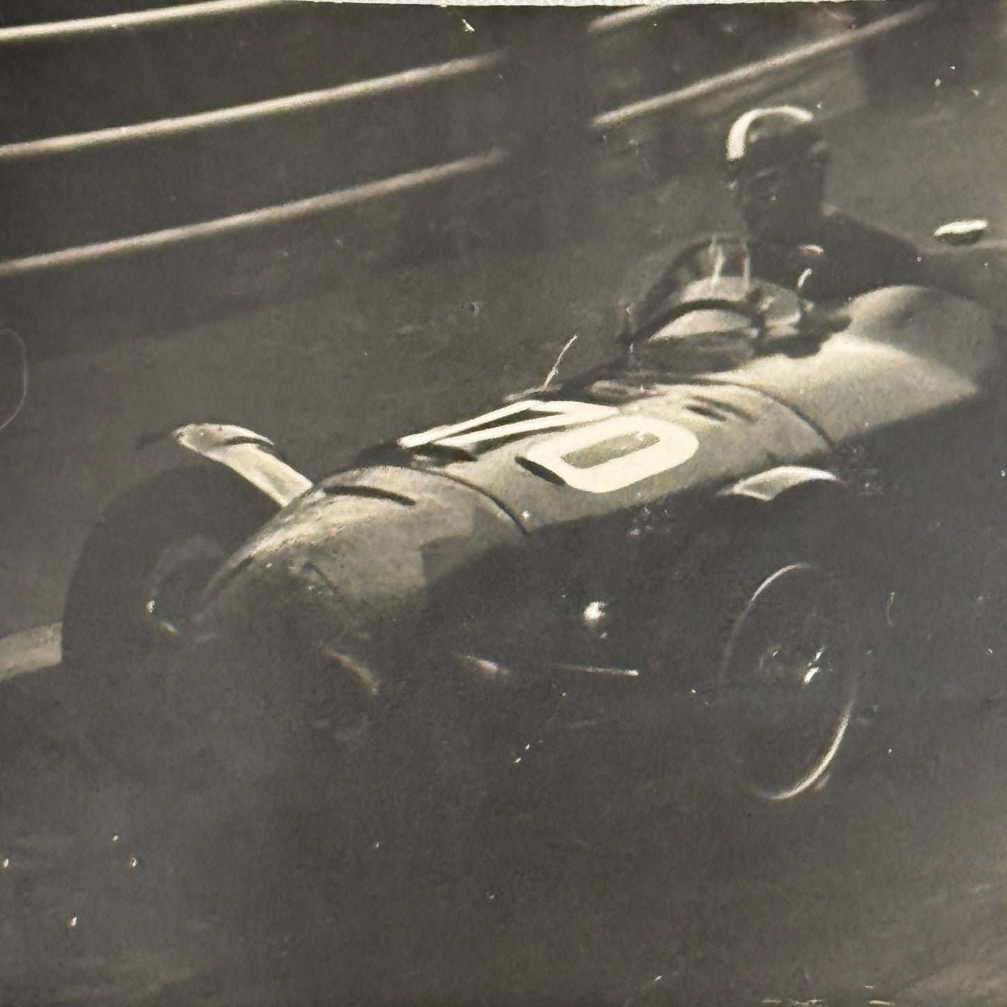 Vintage Racing Car Photo Photograph Print