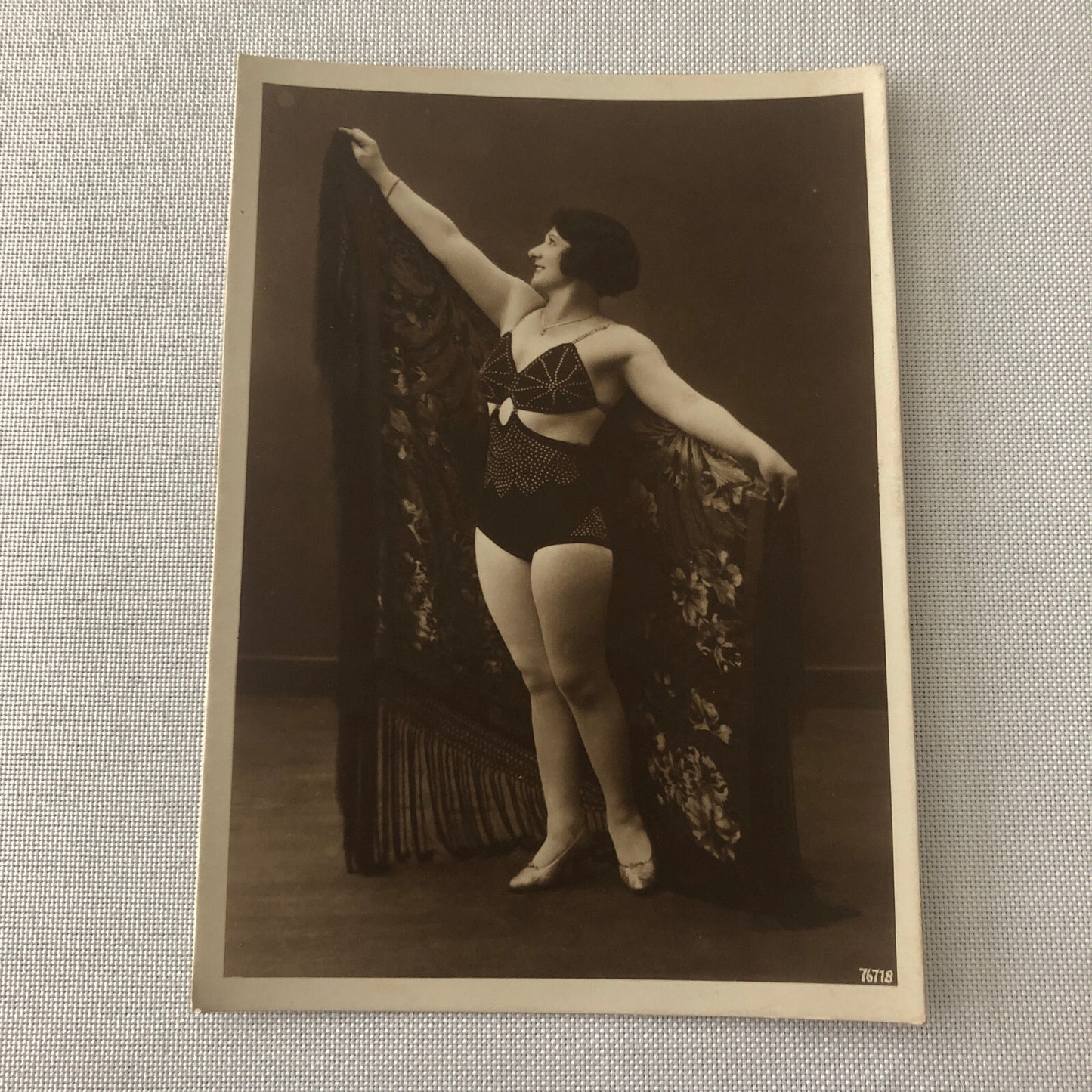 Circus Performer Dancer Dancing Real Photo Postcard Post Card RPPC Vintage 1930