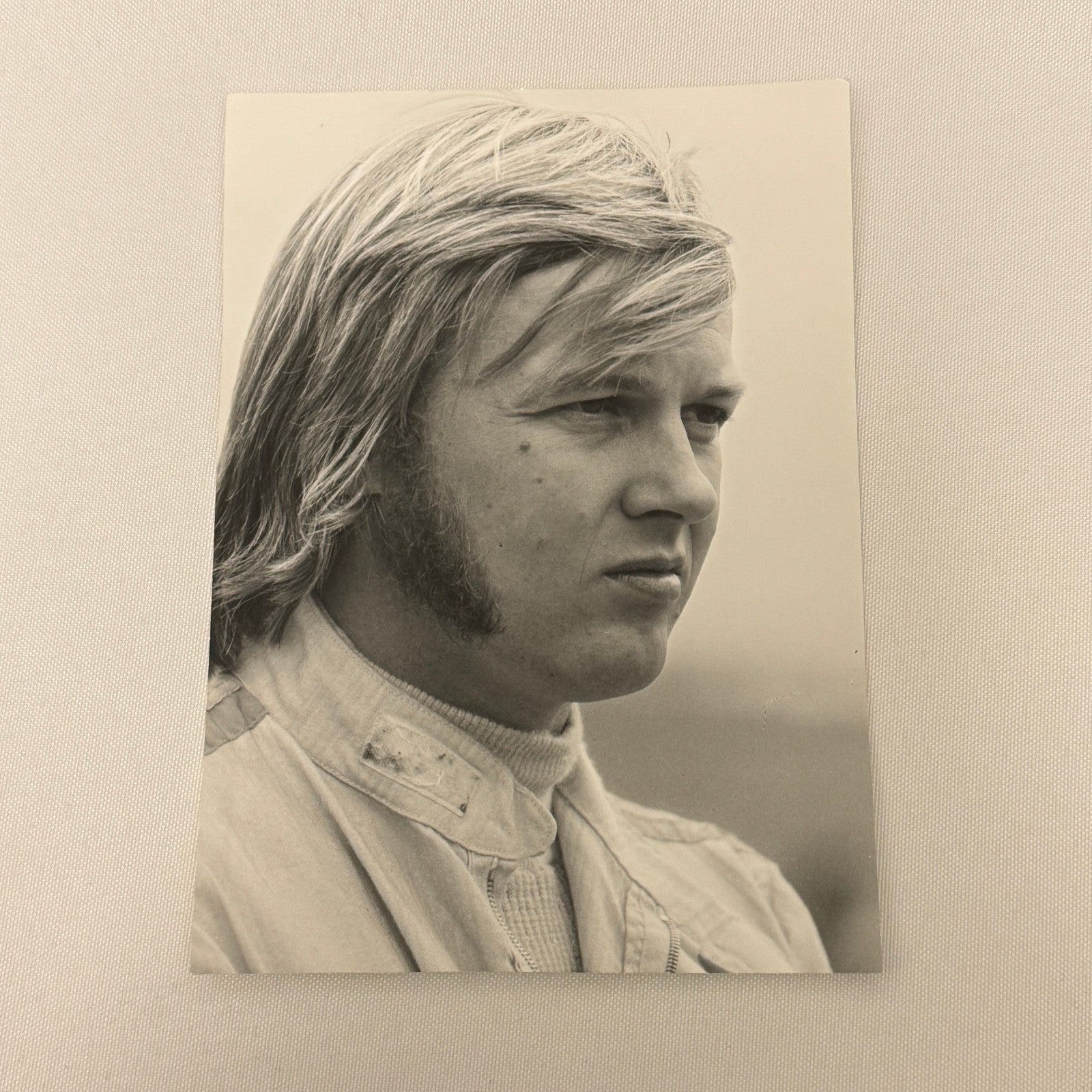 Vintage Racing Photo 1971 Hockenheim F2 Race Ronnie Peterson Driver Motorsport