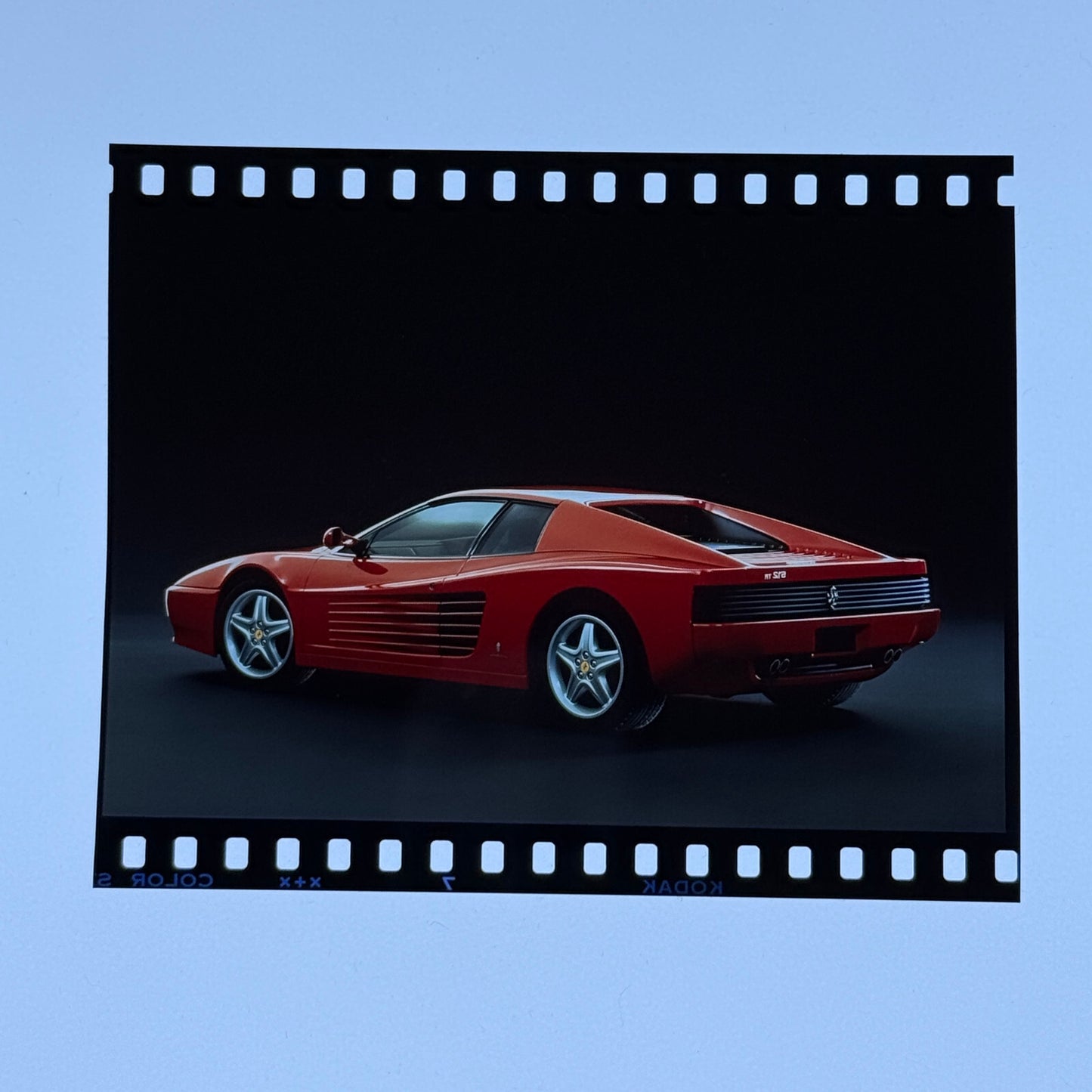 Ferrari 512TR 512 TR Film Photo Image Testarossa