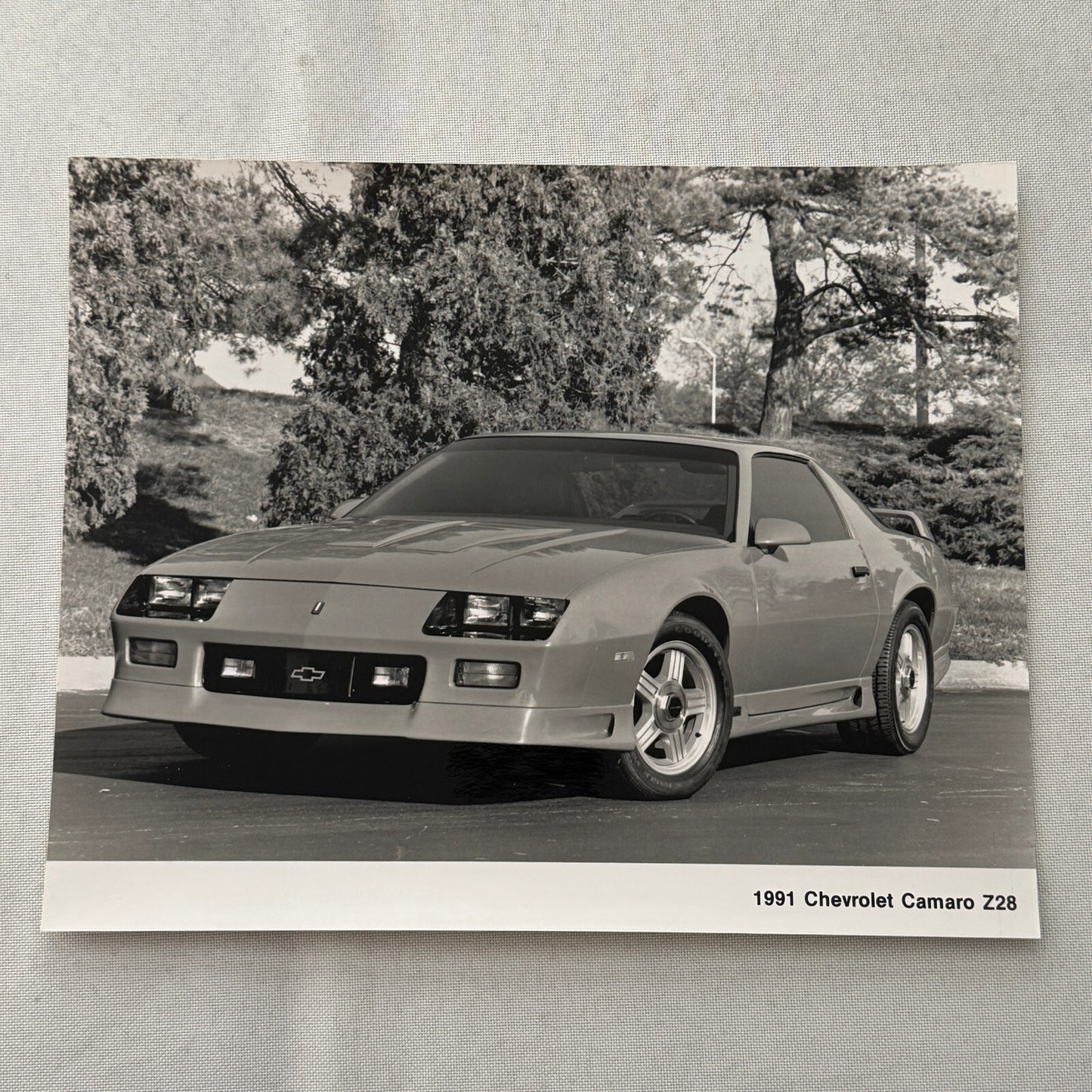 1991 Chevrolet Camaro Z28 Factory Press Publicity Photo Photograph Chevy