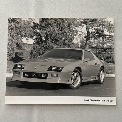 1991 Chevrolet Camaro Z28 Factory Press Publicity Photo Photograph Chevy
