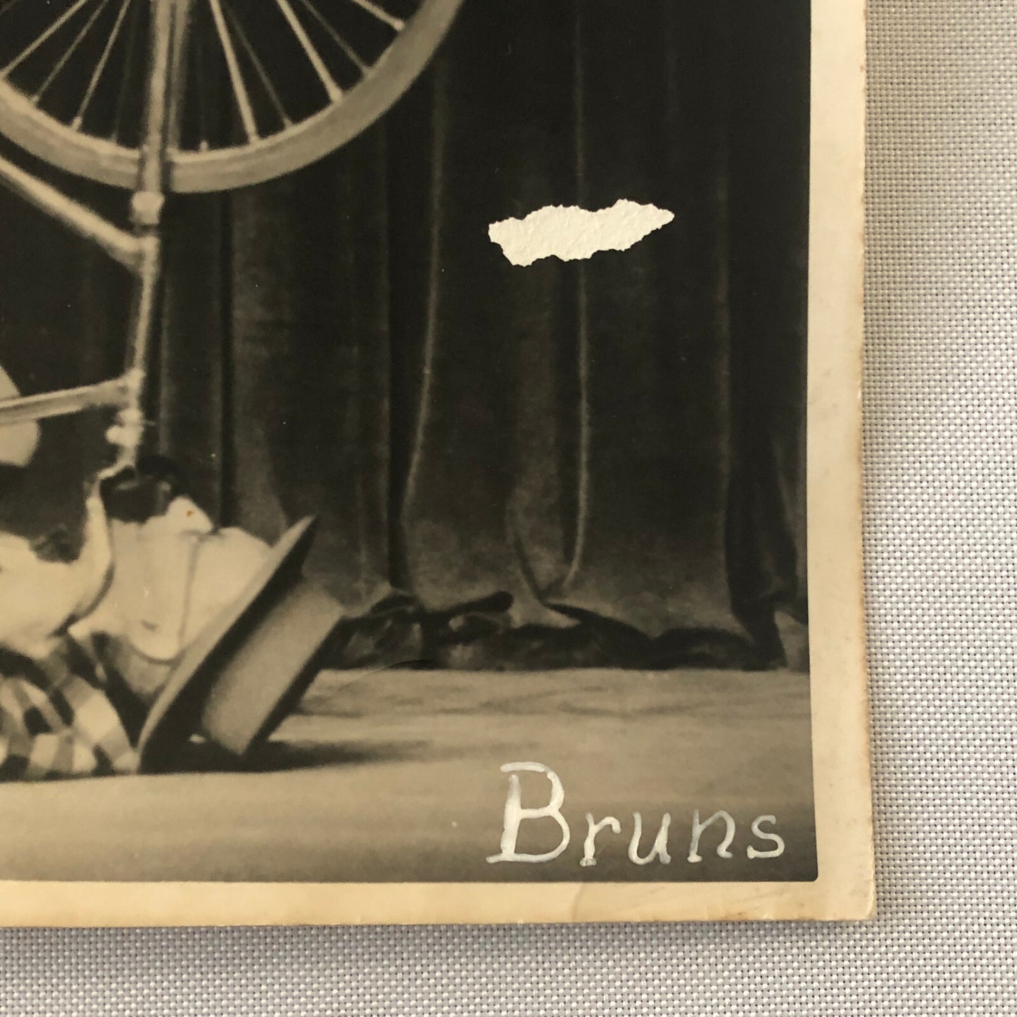 Circus Performer Clown on Bicycle Photo Photograph Berlin Germany Vintage