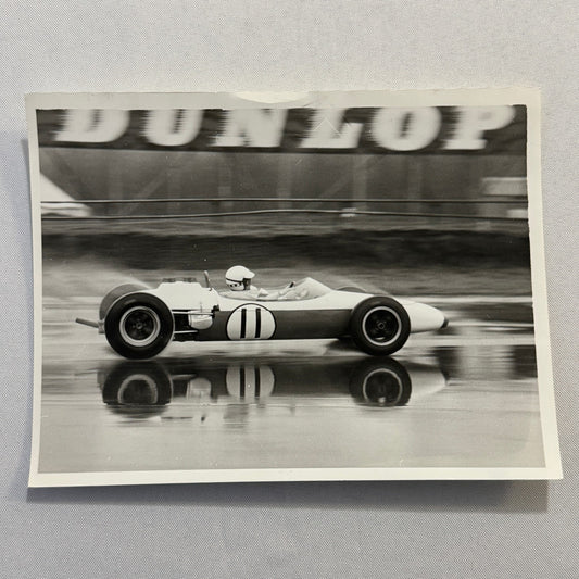 Vintage Racing Photo Photograph Mike Beckwith Brabham Cosworth Silverstone F2