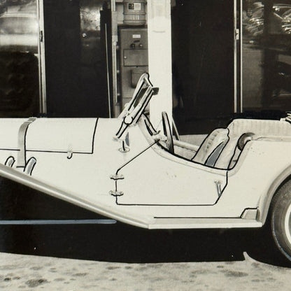 Vintage Kit Car Custom Car Photo Photograph Mercedes Benz Replica Volkswagen