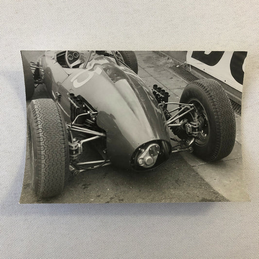 Vintage Grand Prix Car Racing Photo Photograph Print