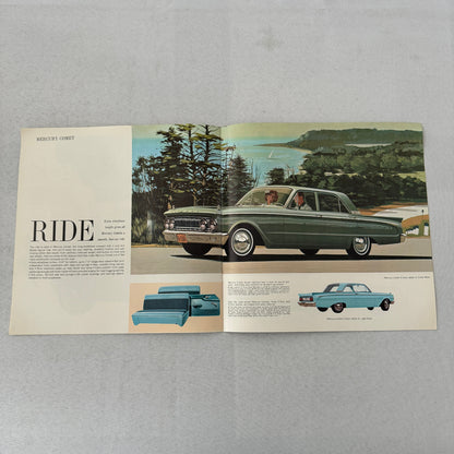 1962 Mercury Comet Car Sales Brochure Catalog Sedan Station Wagon Canadian