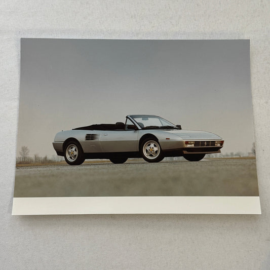 Ferrari Mondial Convertible Car Factory Press Photo Photograph Print