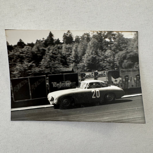 Mercedes Benz 300 SL Racing Car Photo Photograph Hermann Lang 1952