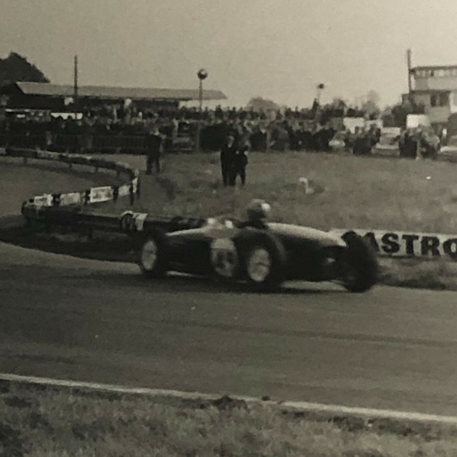 Vintage Car Racing Photo Photograph Print 