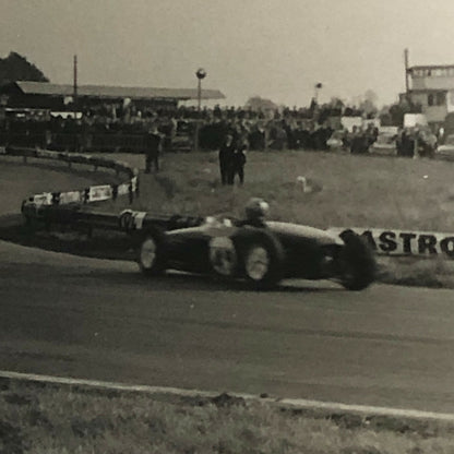 Vintage Car Racing Photo Photograph Print 