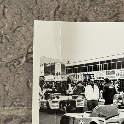 Vintage Racing Photo Photograph 1975 1000 KM de Mugello Race Porsche 908 Car