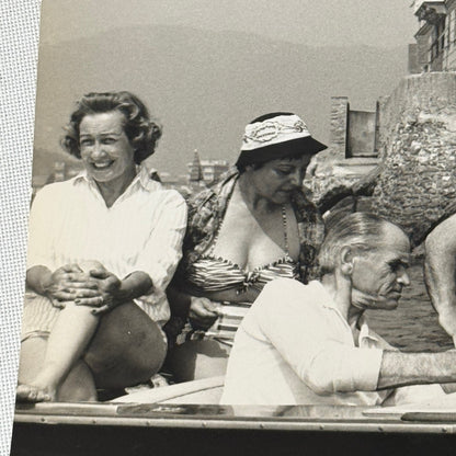 Juan Manuel Fangio Retirement Vacation Holiday Italian Press Photo F1 Racing