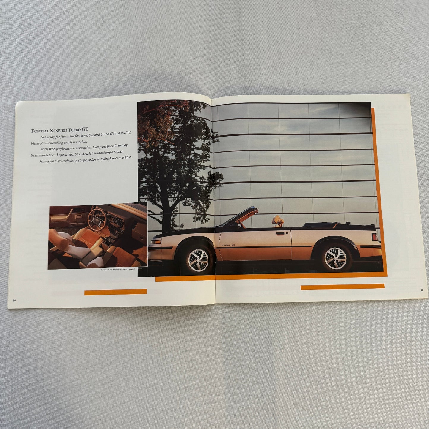 1987 Pontiac Car Sales Brochure Catalog Grand Am Acadian Sunbird Firefly