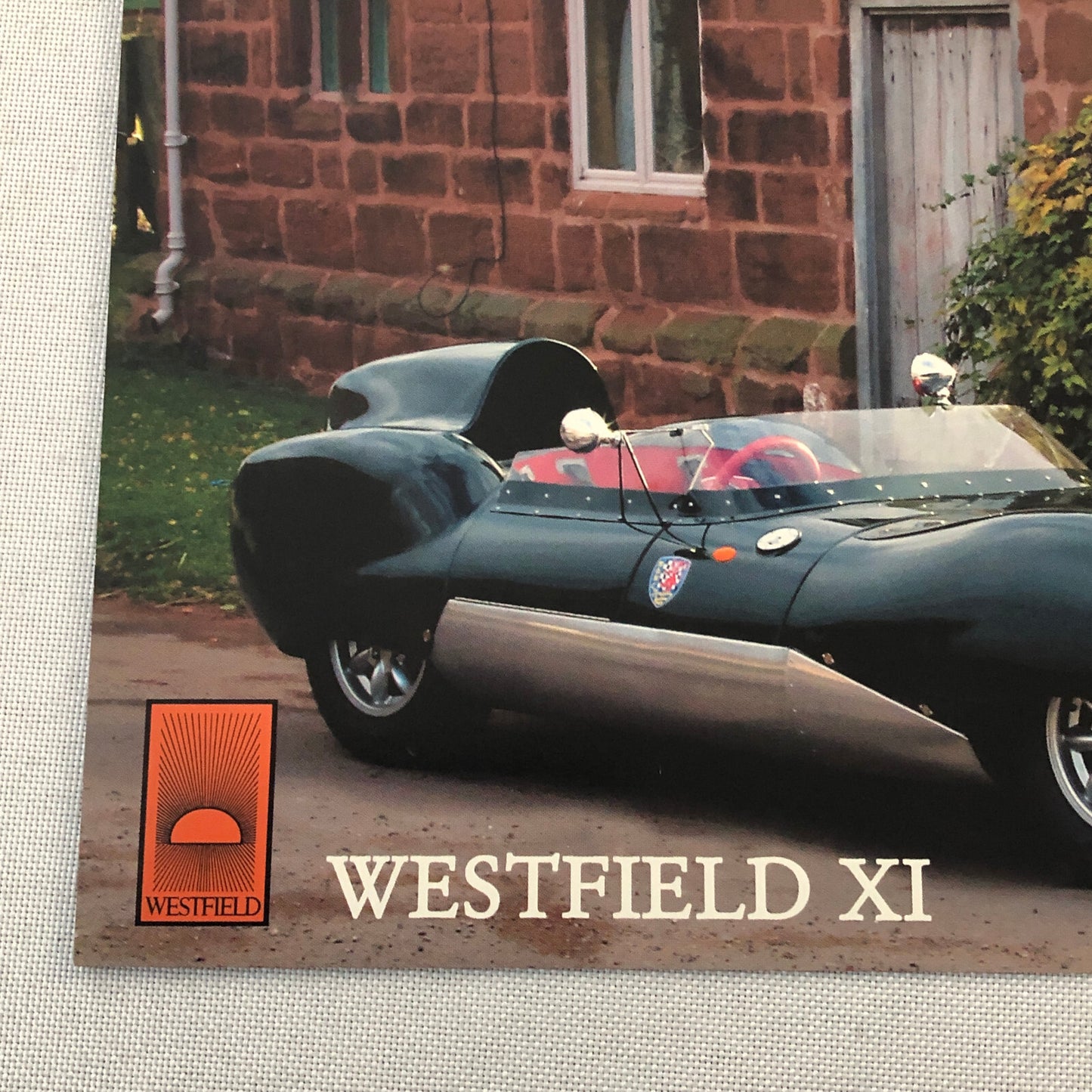 Westfield XI Sports Car Roadster Sales Sheet Brochure Catalog