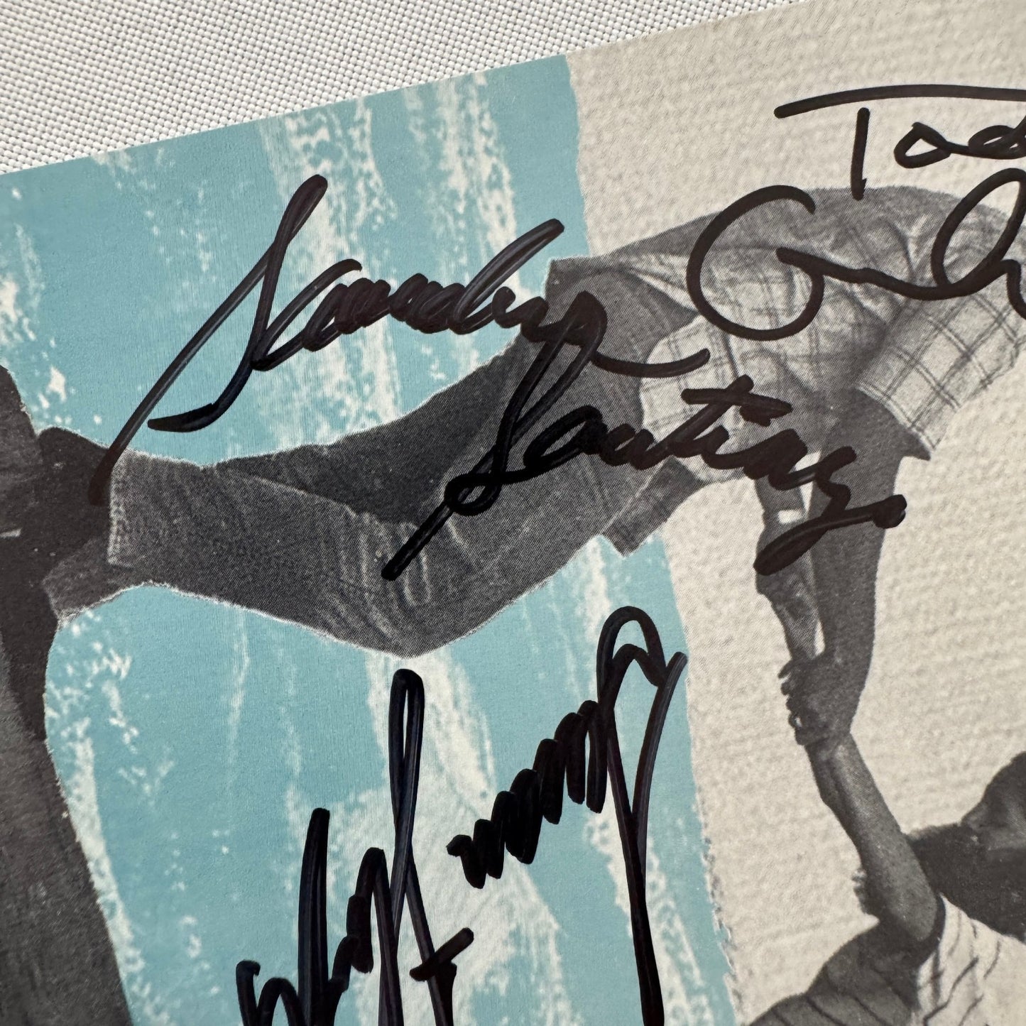 The Young Girl and the Monsoon Cast Signed Program Playbill 5x Signatures