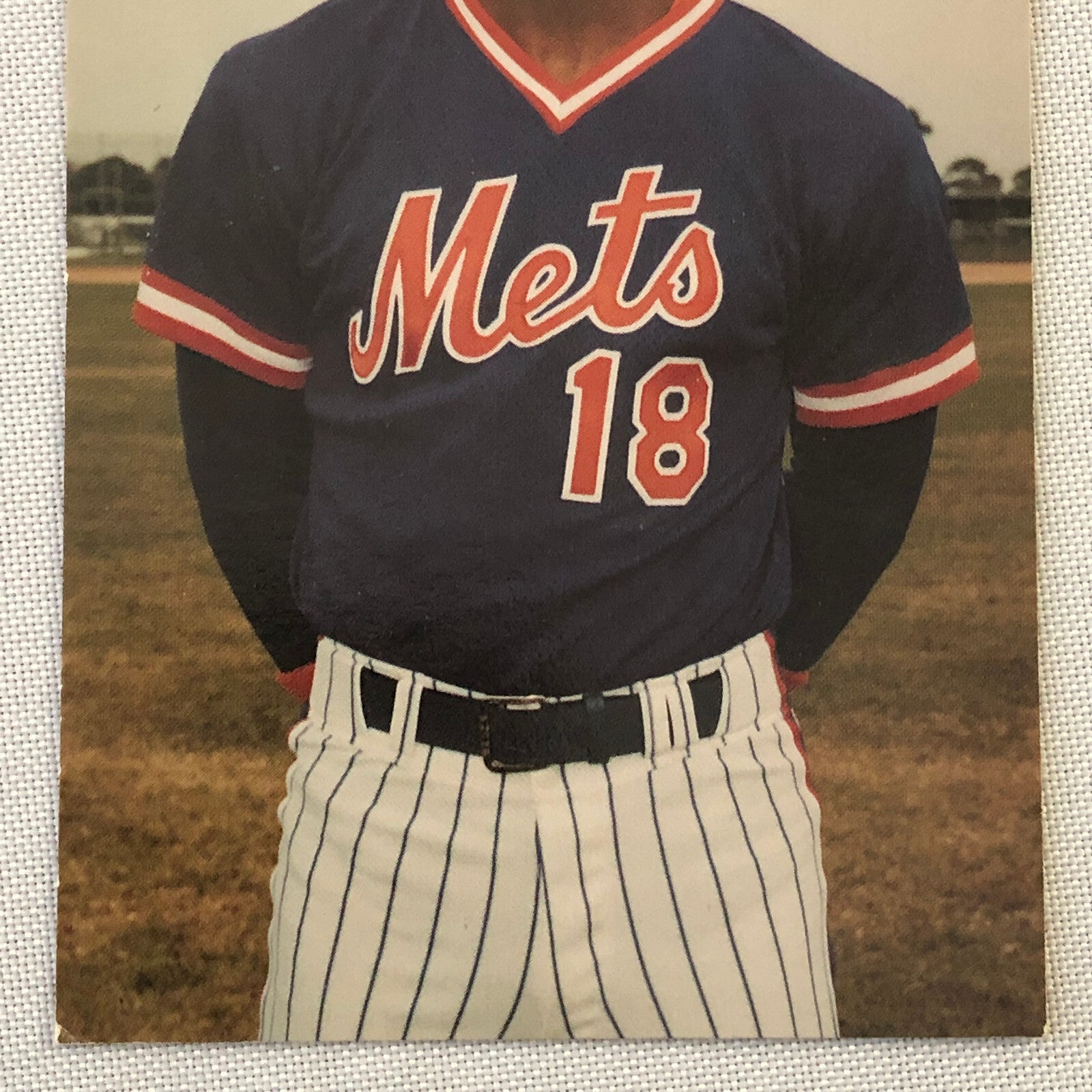 1986 Darryl Strawberry NY Mets New York Mets TCMA Postcard Post Card 