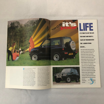 1994 Suzuki Sales Brochure Catalog Capuccino Vitara Swift Samurai Supercarry