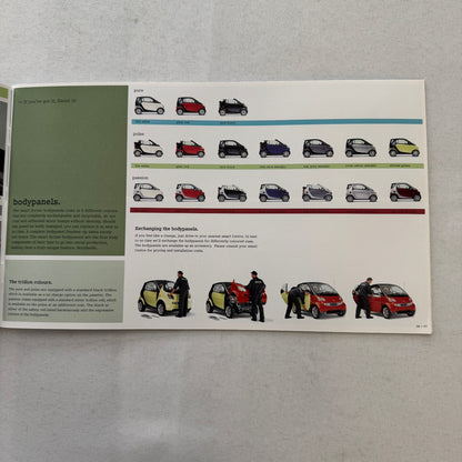 2007 2008 Smart ForTwo Coupe and Cabriolet CDI Sales Brochure Catalog Car