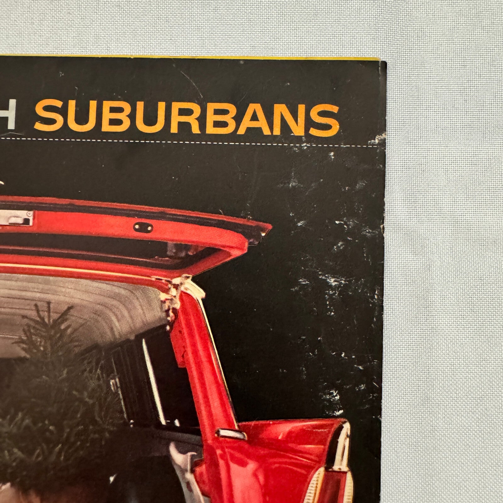 1956 Plymouth Suburban Station Wagon Sales Brochure Sport Custom De Luxe