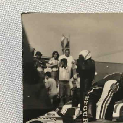 Vintage Motorcycle Sidecar Racing Photo photograph Germany Side Car