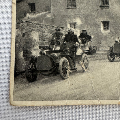Vintage Car Automobile Postcard Post Card Italian
