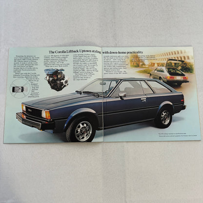 1980 Toyota Corolla Car Sales Brochure Catalog Tercel SR-5 SR5 Sport Coupe
