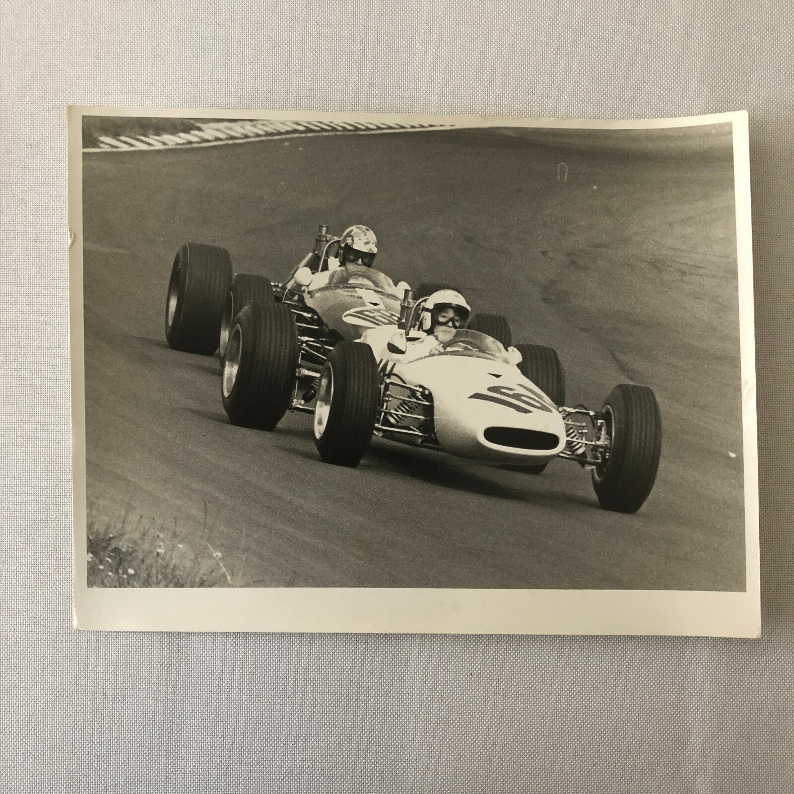 Vintage Grand Prix Racing Car Photo Photograph Print 
