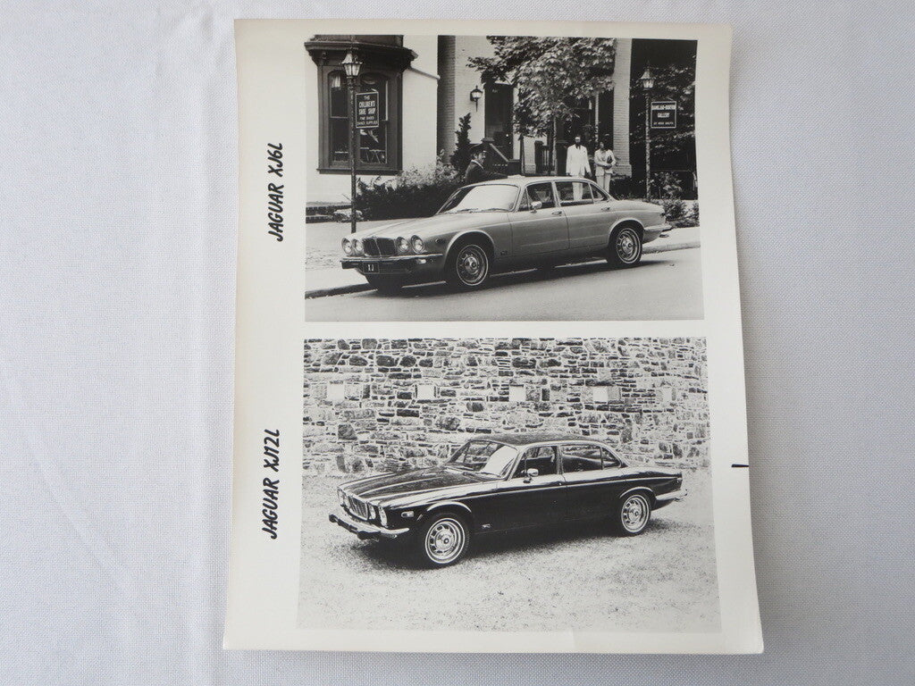 Vintage Jaguar XJ6L and XJ12L Factory Press Photo Photograph Image XJ 