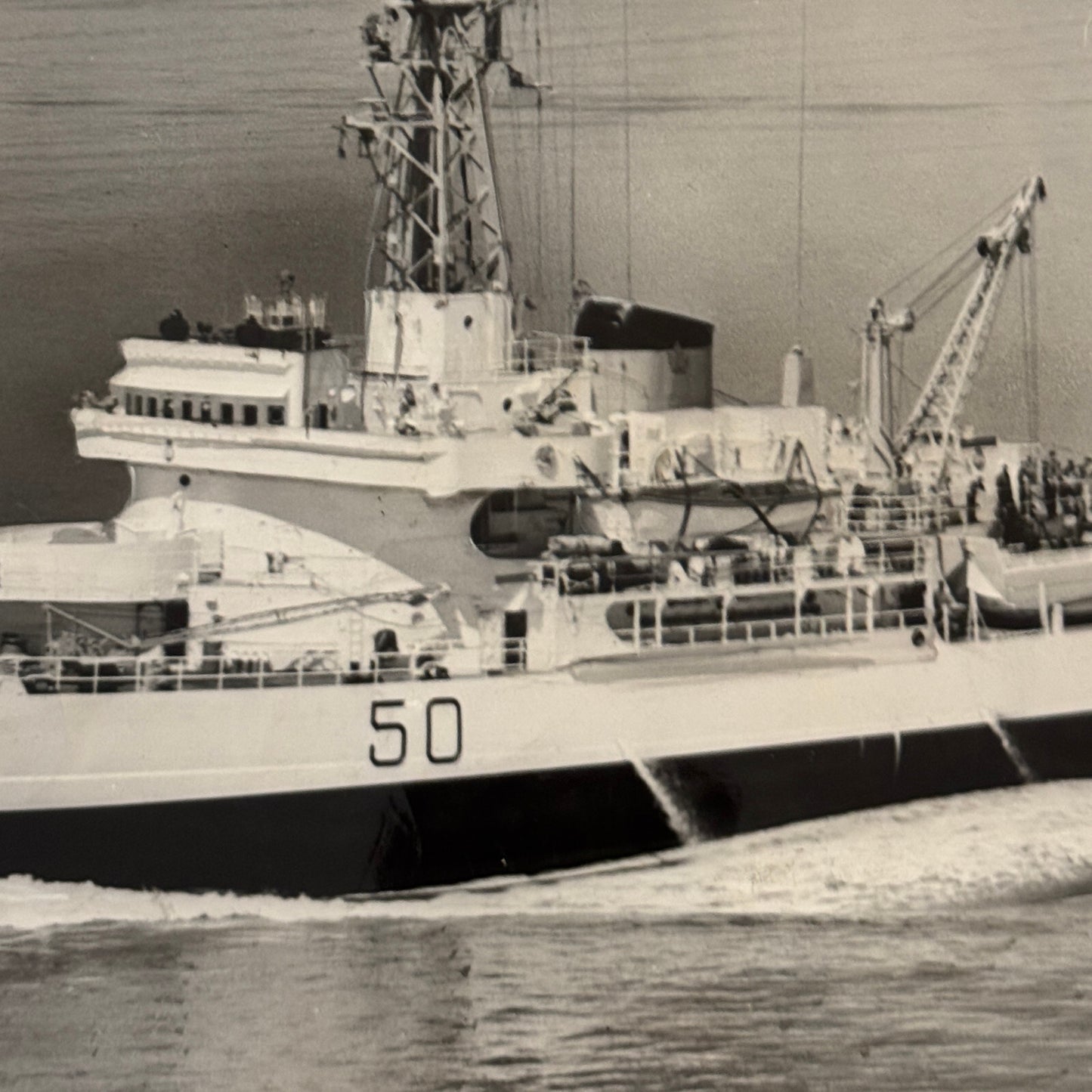 Vintage Ship Boat Photo Photograph Print HMCS Labrador Ship