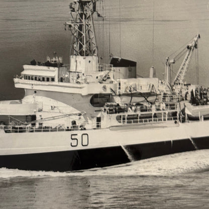 Vintage Ship Boat Photo Photograph Print HMCS Labrador Ship
