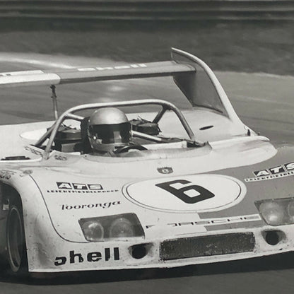 Vintage Racing Photo Photograph 1975 1000KM Monza Porsche 908 / 3 Car 