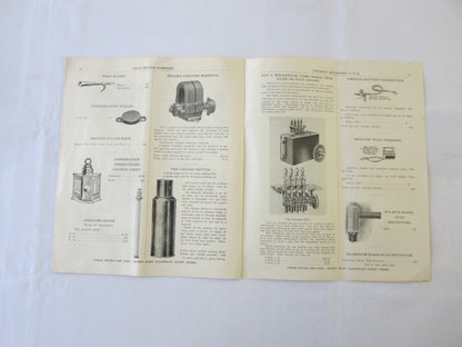 1909 Gray Motor Company Boat & Engine Accessory Sales Brochure Catalog 