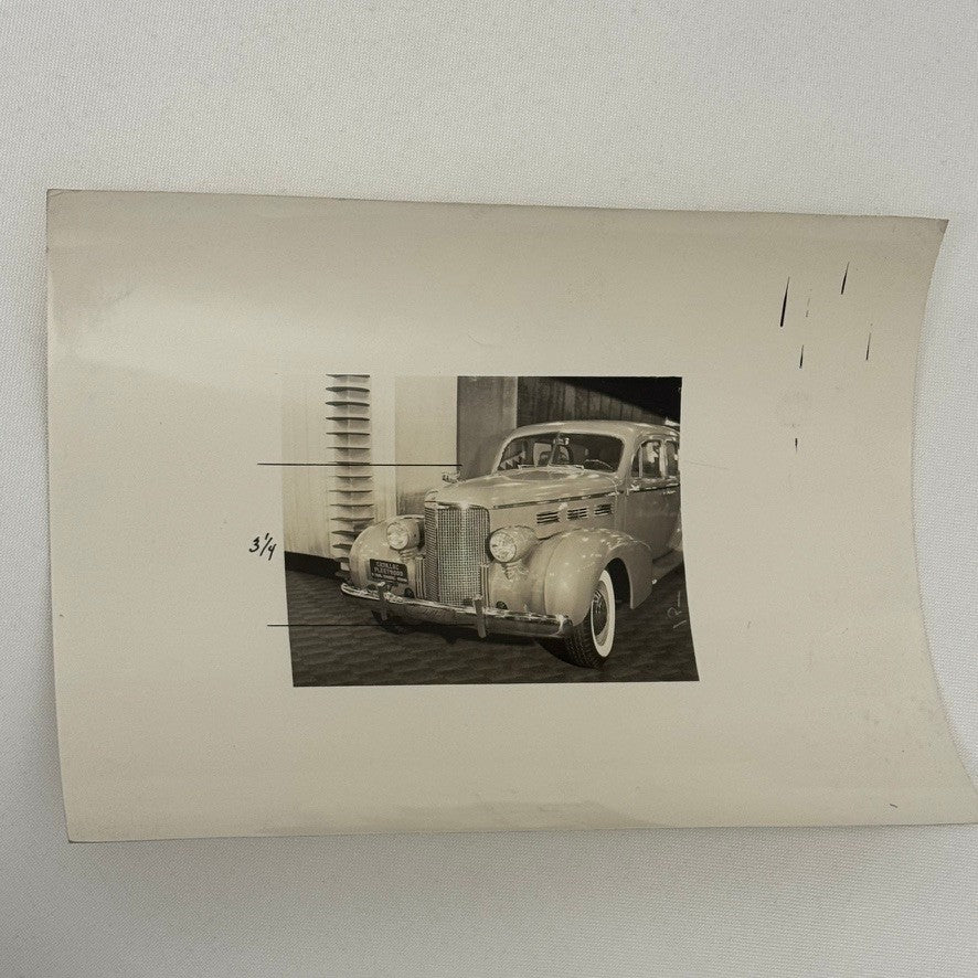 Vintage 1936 Cadillac Fleetwood Car Photo Photograph Print
